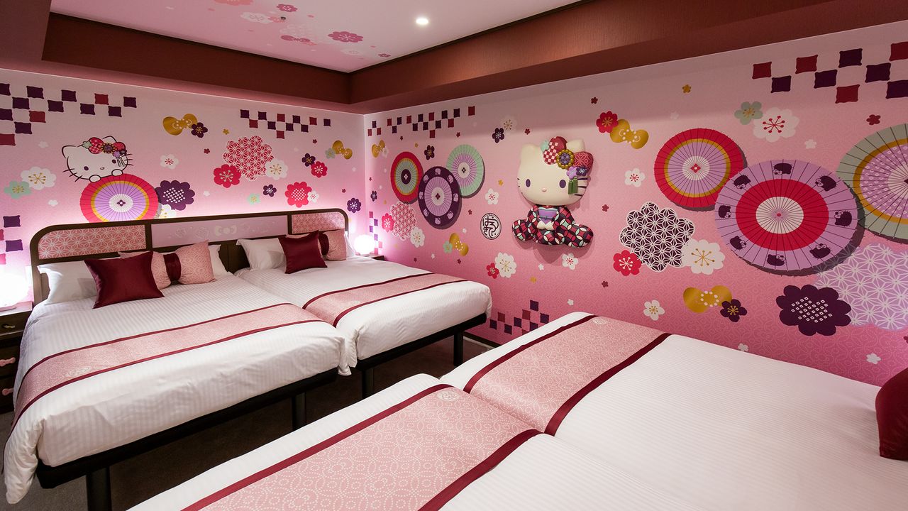 Asakusa Tbu Hotel  Debuts Hello  Kitty  Rooms Nippon com