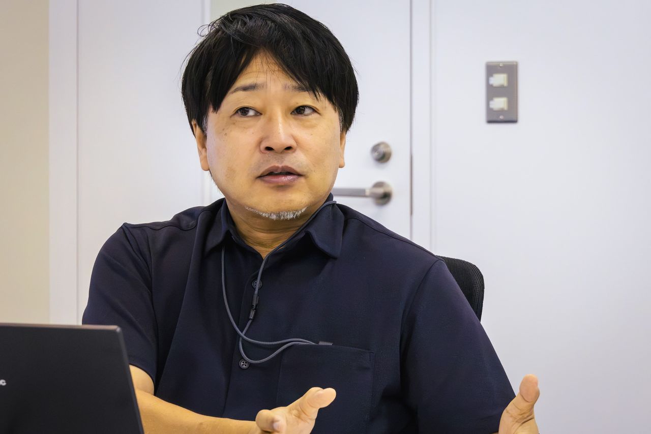 Masuda Tsutomu, who oversees TGS. During his time at Capcom, he handled promotion for titles including Resident Evil and Monster Hunter. (© Nippon.com)