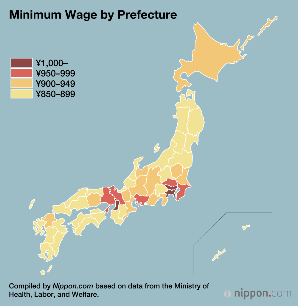 Japan s Record Average Minimum Wage Rise No Match For Spiraling Living 