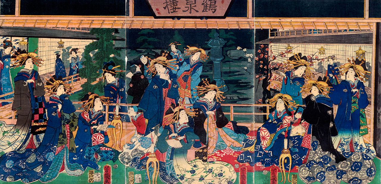 The Yoshiwara Pleasure Quarters: A Cradle for Japan's Edo Culture |  Nippon.com