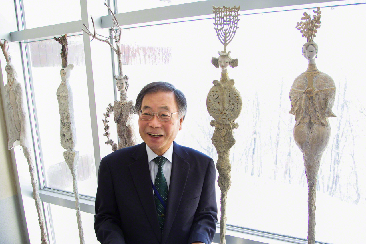 Hirato Shigeru played an instrumental role in establishing the council to train foreign care workers. (© Ōnishi Naruaki)