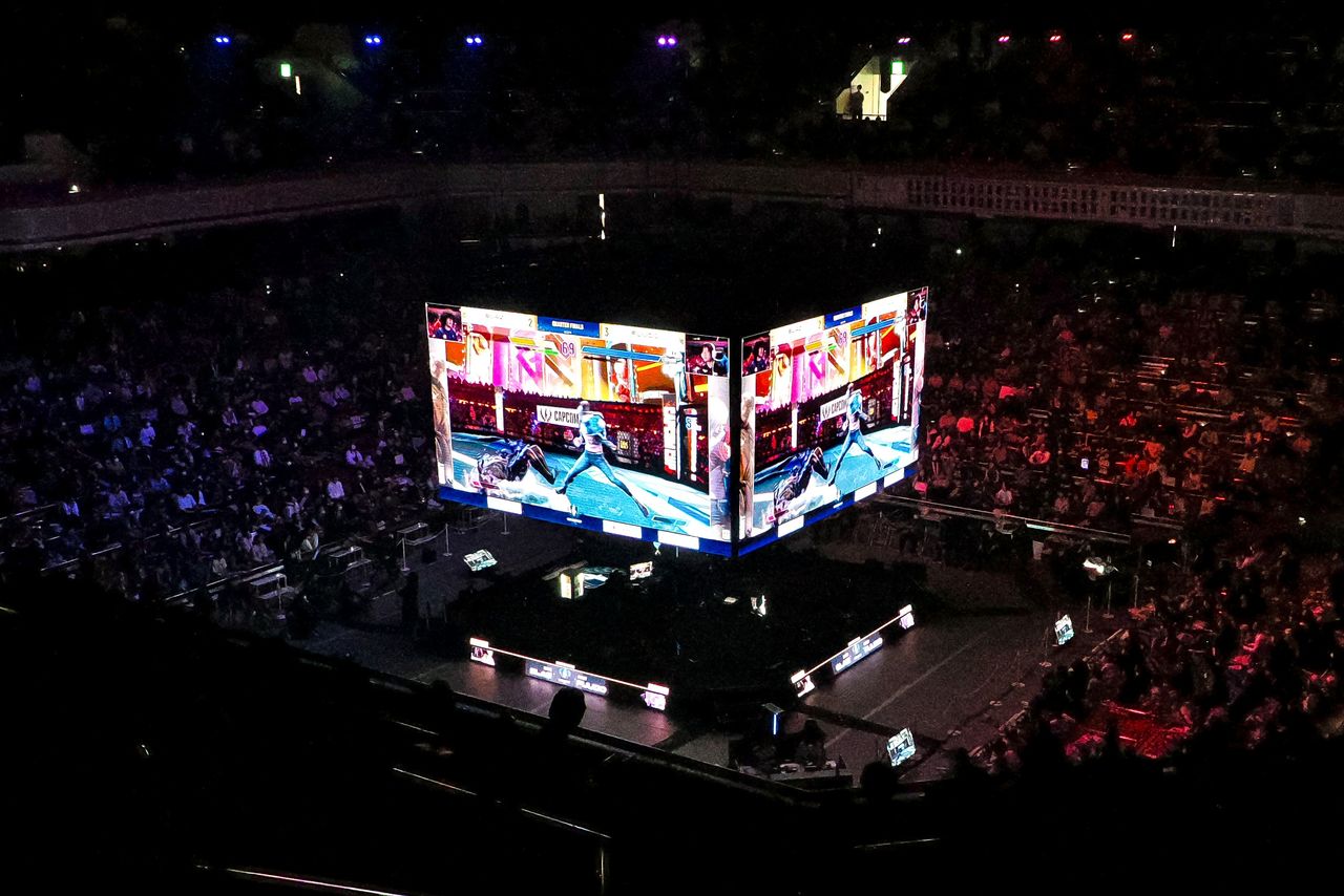 Capcom Cup 12 at Ryōgoku Kokugikan, Tokyo, in March 2026. (© Okayasu Manabu)