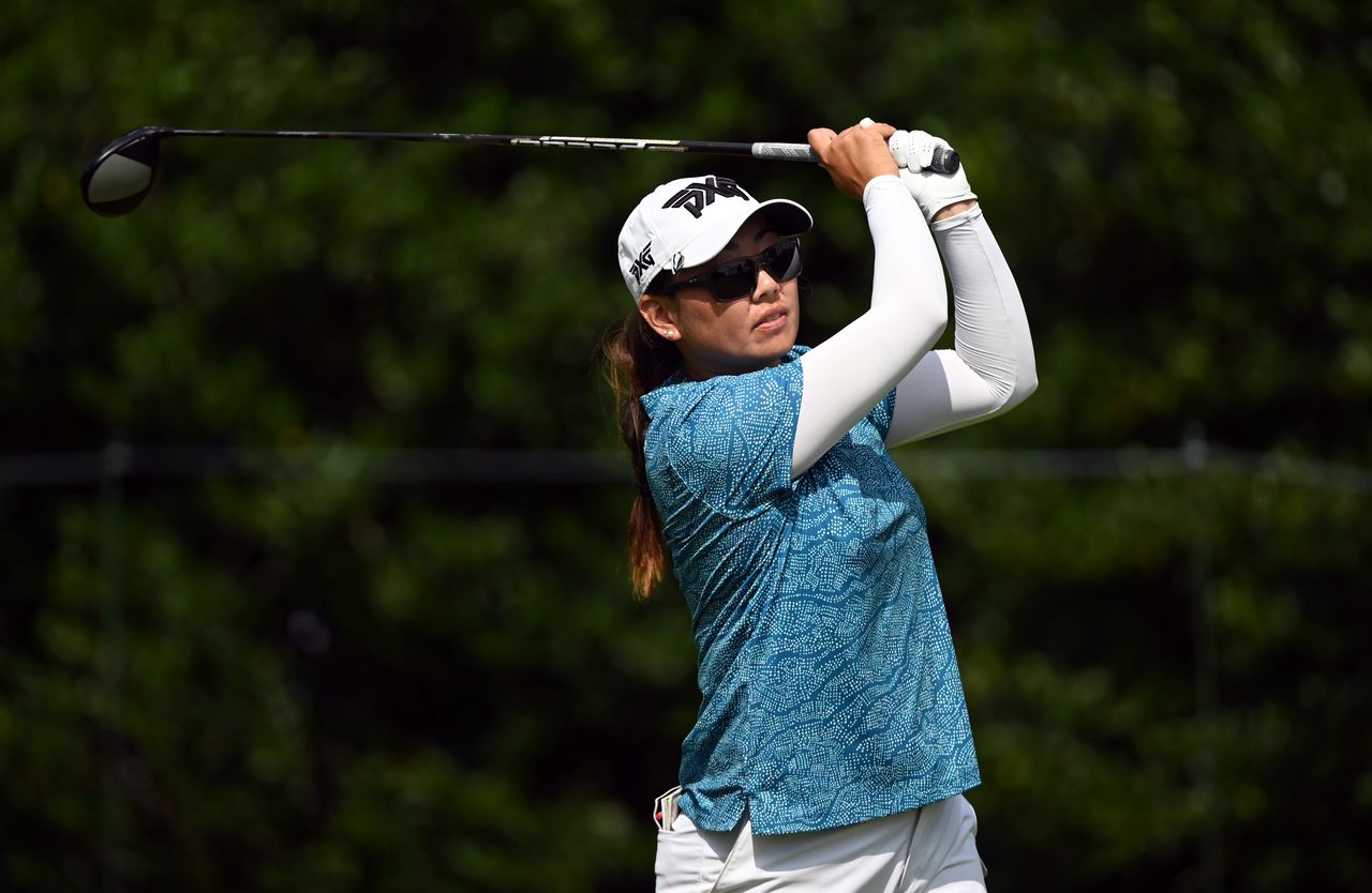 Golf-Harigae, Hall share halfway lead as Korda loses ground at women's ...