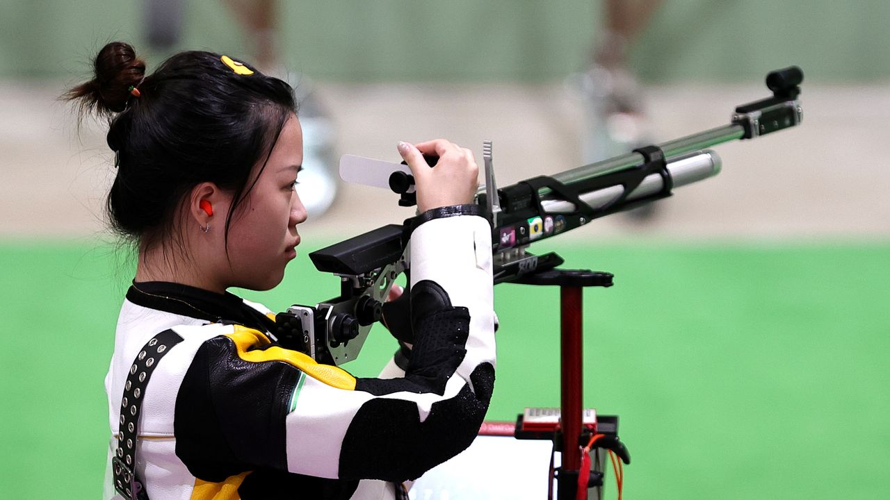 OlympicsShootingChina’s Yang wins battle of nerves to claim Tokyo’s