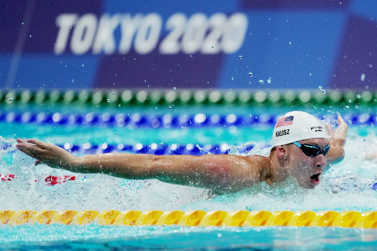 Olympics-Swimming-Tunisia, Japan celebrate unexpected gold, Australia ...