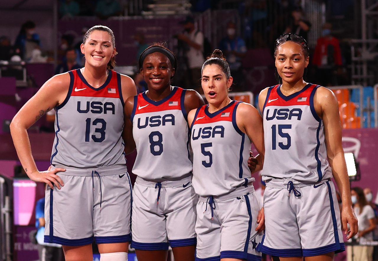 OlympicsBasketball 3x3US women defeat ROC to claim first ever gold
