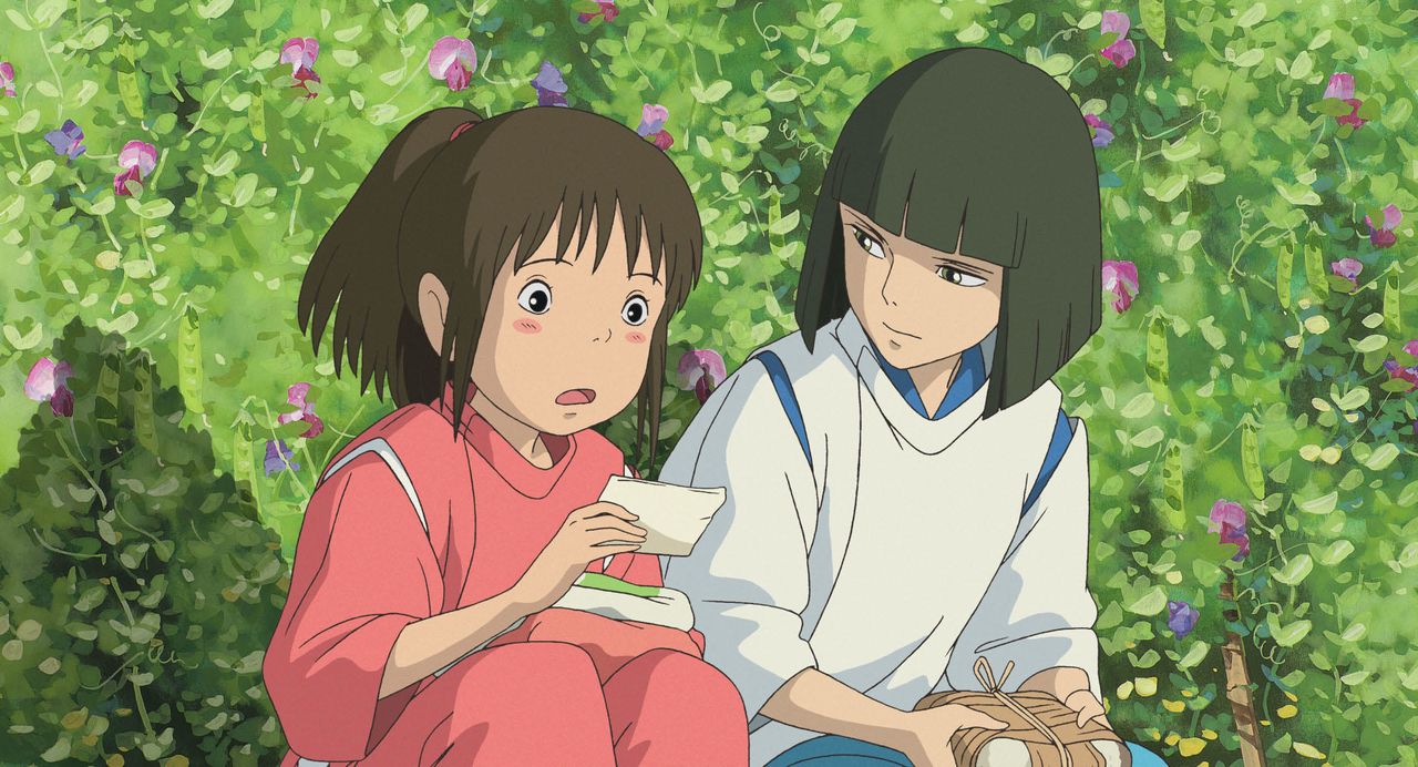 Después de 19 años de misterio, ya sabemos qué comen los padres de Chihiro  - VÍDEO