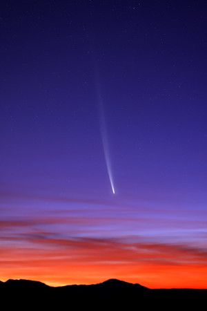 The University of Tokyo took images of Comet Tsuchinshan-ATLAS