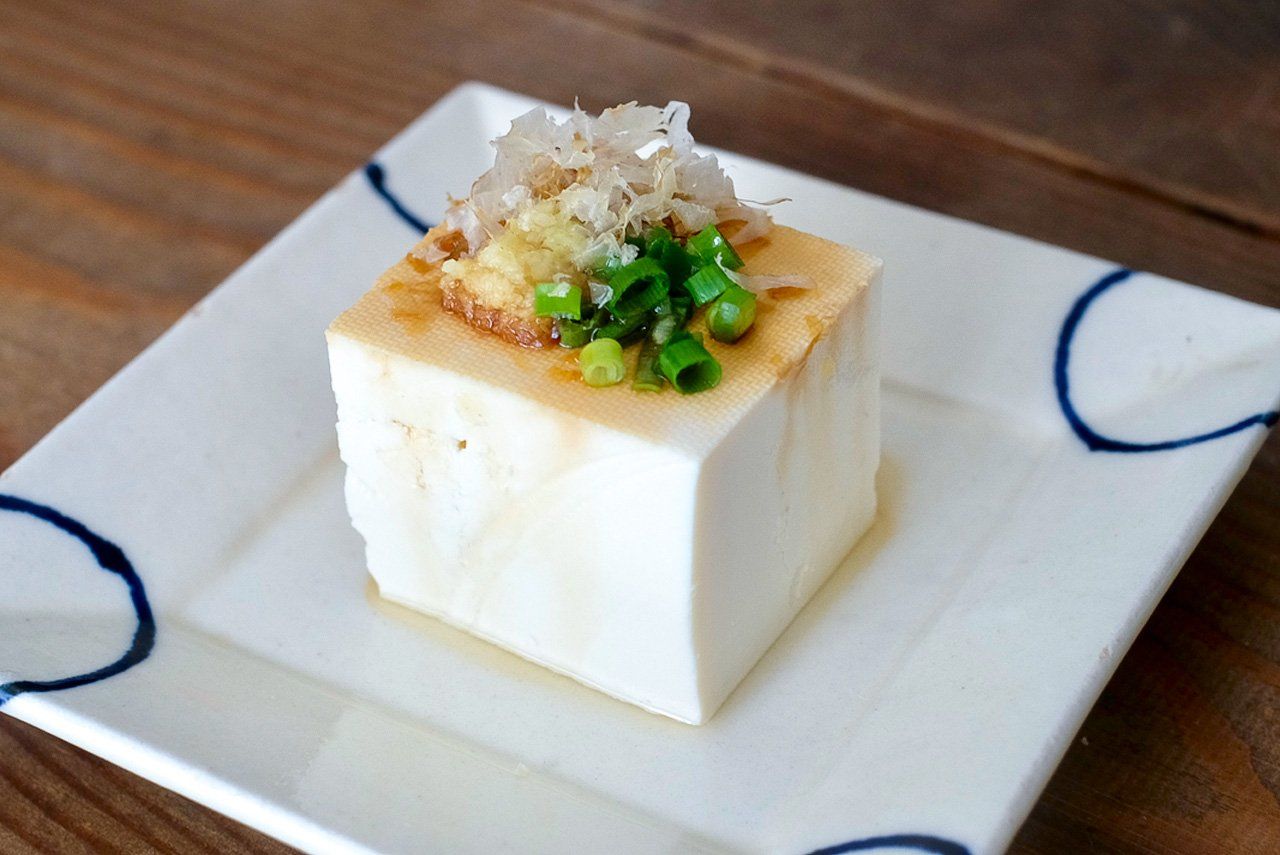 Hiyayakko : recette au tofu soyeux