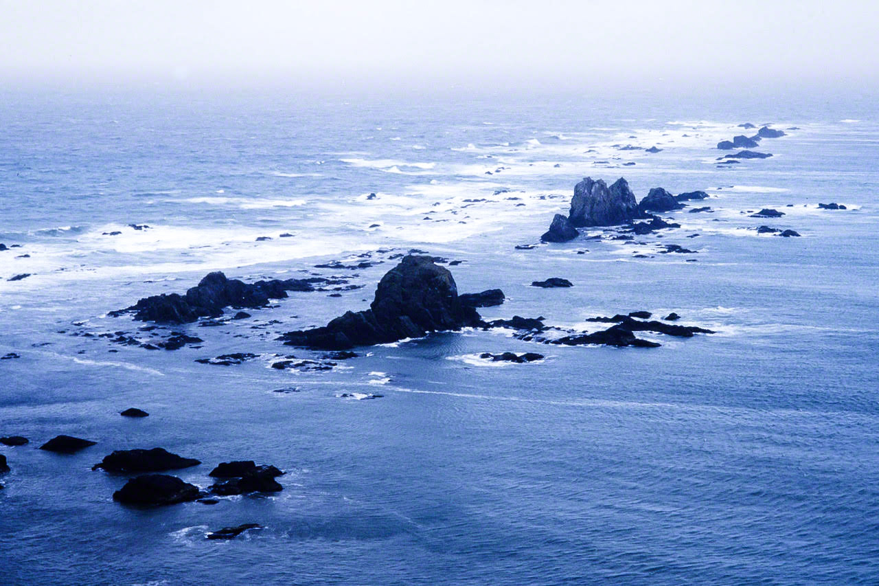 Le cap Erimo, où les montagnes Hidaka rencontrent l’océan Pacifique. (© Mizukoshi Takeshi)