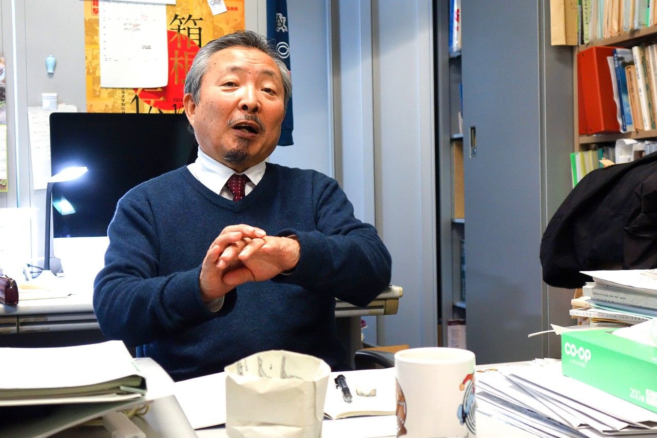 Le professeur Ikeda Yoshifumi de l’université Kokugakuin. (© Nippon.com)