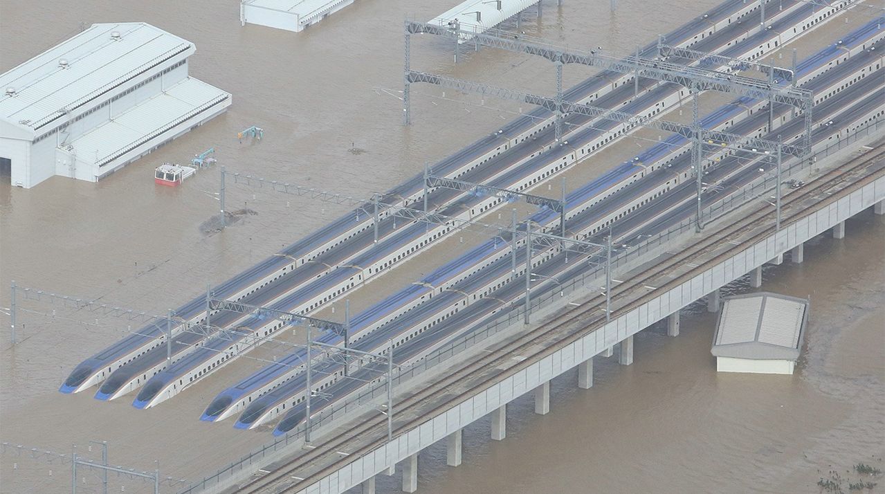 2019年の水害被害額は過去最大の2兆1500億円 : 東日本台風で被災建物8万棟 | nippon.com