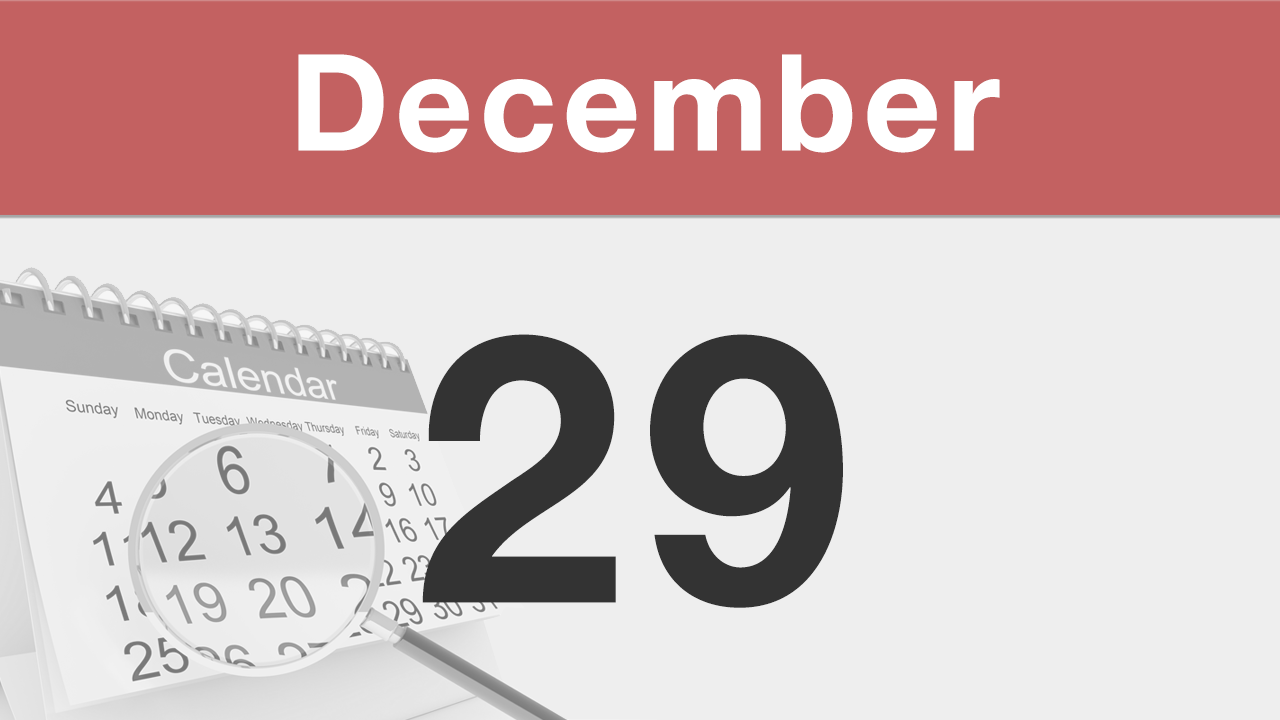 今日は何の日 12月29日 Nippon Com