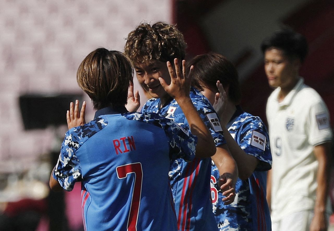 サッカー なでしこジャパンがｗ杯出場決定 タイに圧勝 Nippon Com