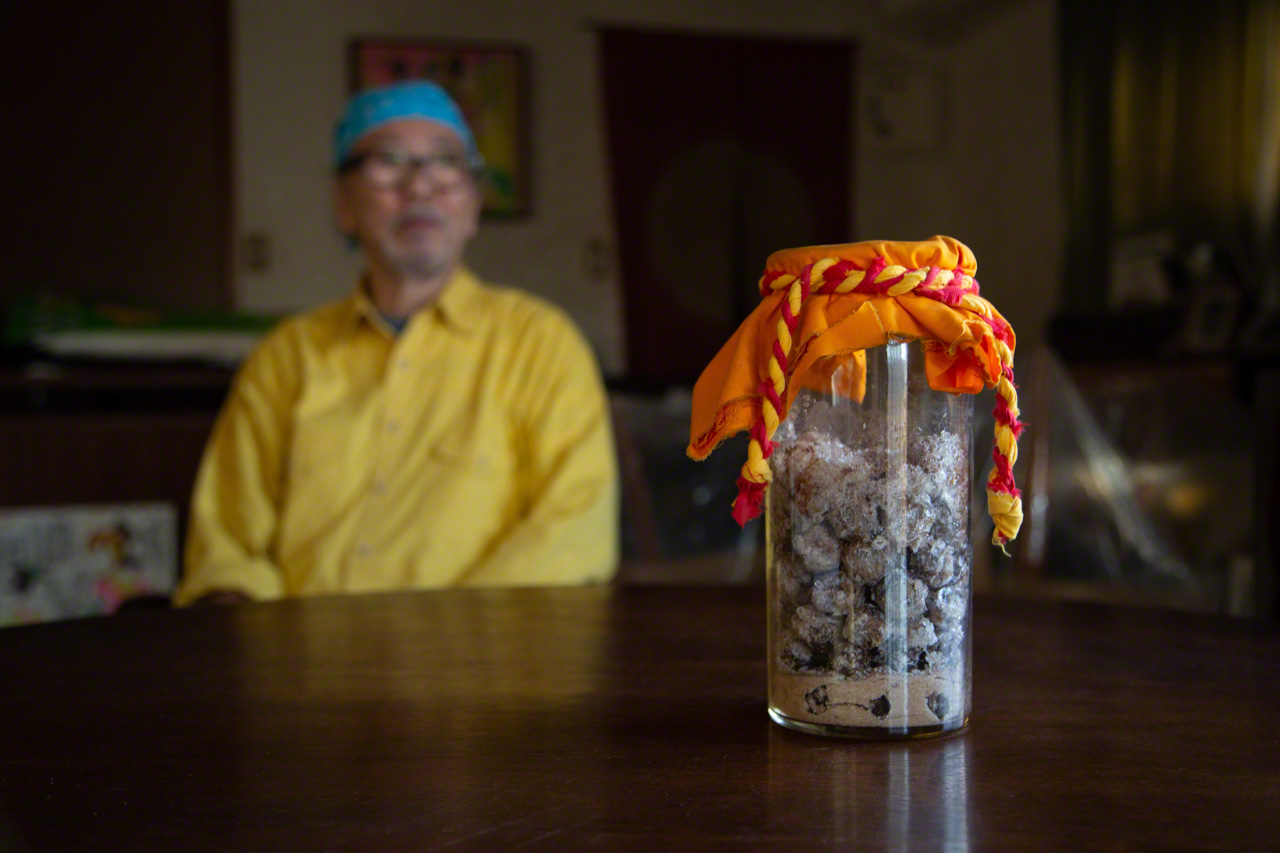 91-летние умэбоси Нагаямы, приготовленные вскоре после его рождения (© Ониси Наруаки)